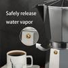 Aluminium Moka Kanne Kaffeemaschine in verschiedenen Größen (50/100/150/300ml) - Langlebiger Espressokocher für den Heimgebrauch & Outdoor-Camping