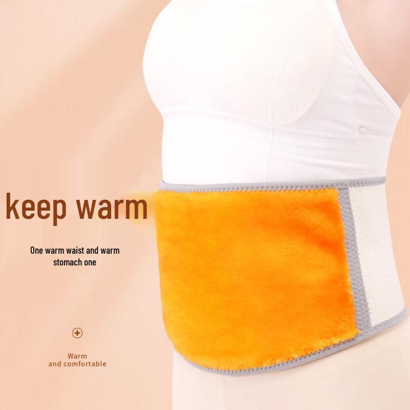 Warm Protective Waist and Abdomen Belt for Cold Protection - Unisex Autumn & Winter Comfort