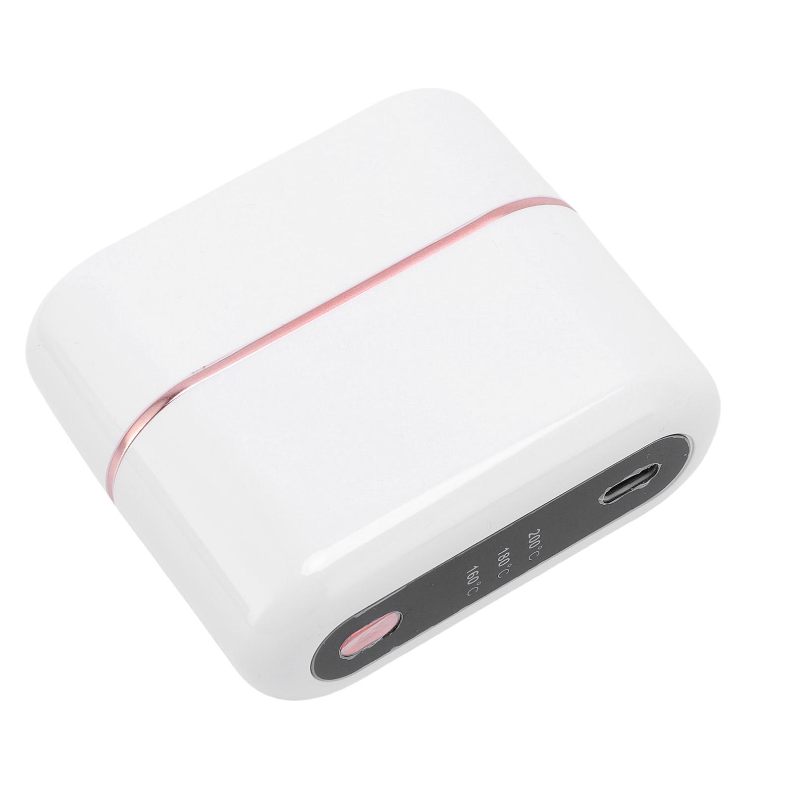 

Мини Беспроводная Щетка-Выпрямитель для Волос Отрицательные Ионы Расческа для Выпрямления Волос Белая для Путешествий