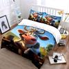 Farm-Themed Illustration Set For Decor Exquisite Three-Piece Bedding Set Gift For Kids And Adults