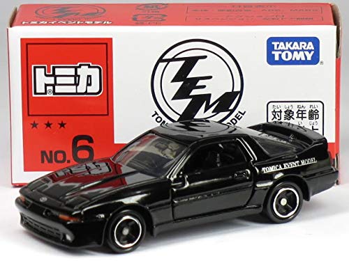 Модель Tomica, изготовленная на заказ, событие №. 6 Toyota Supra [A70] Сплошной черный