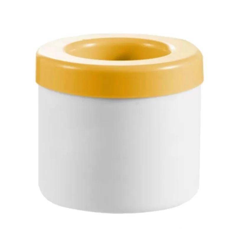Mini silicone ice cube mold, circular ice bucket, ice storage box, home bar DIY refrigerator, freezer, ice maker