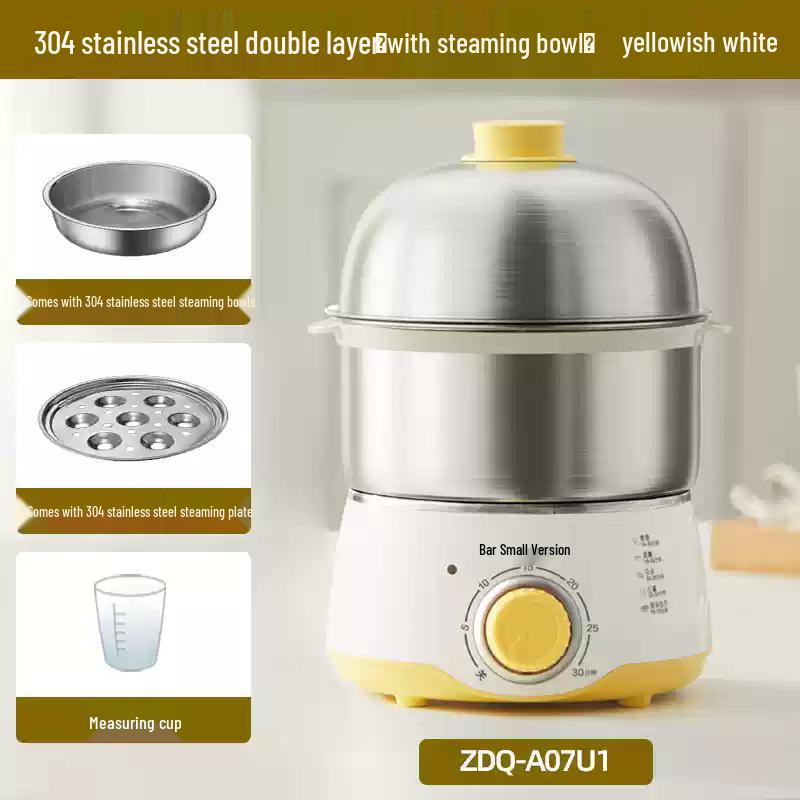 

Little Bear Double Layer Egg Cooker with Timer