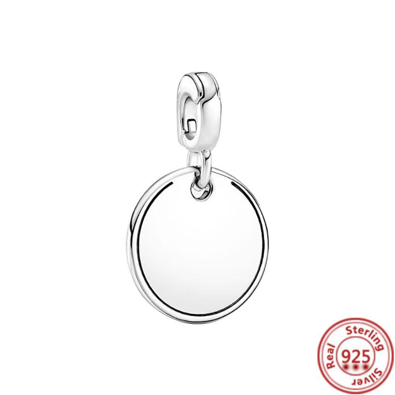 Me Ring S925 Sterling Silber Perle Runder Verbinder Charm Doppelarmreif Passend für Original Me Gliederkette Armband Schmuck