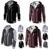 Luxurious Men's Winter Hoodie With Warm Hooded Sweatshirt For Ultimate Comfort