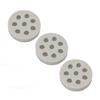 3Pcs Silicone Mold Raspberry Shape Easy Demoulding Flexible Soft Grey Baking Mold for DIY Cake Fondant Chocolate
