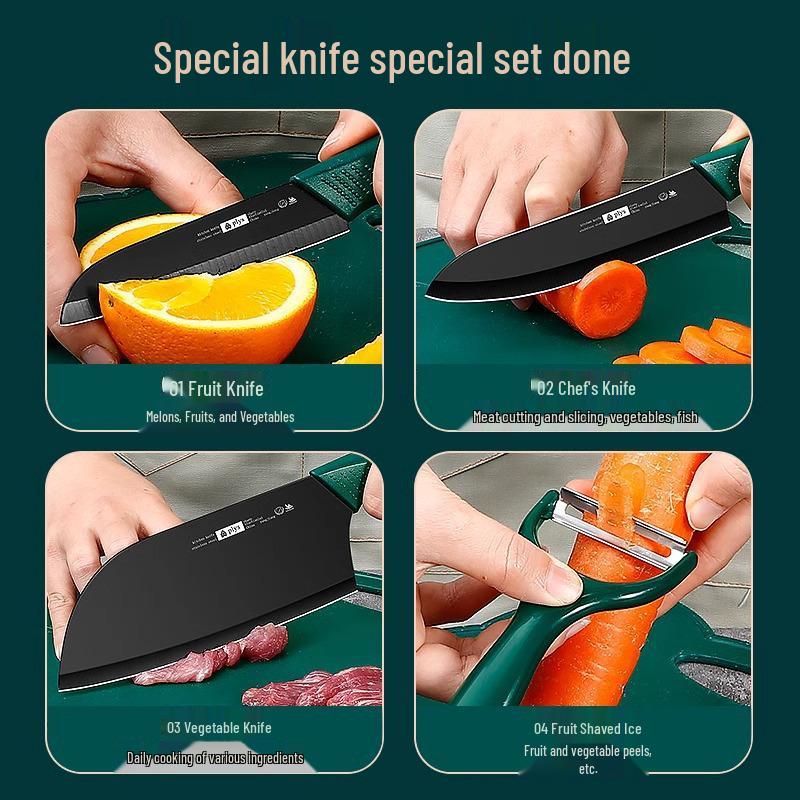 Outdoor Cooking Essentials Set: Picnic Knife, Camping Spatula & Storage Bag for Kitchenware & Vegetables