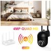 2.4G WIFI IP Camera Auto Tracking Two Way Audio PTZ Night Vision IP66 Waterproof Outdoor Smart Home Security Surveillance Camera