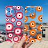 Gorgeous Eyes Blue Evil Eye Print Phone Case For IPhone 14 Plus Pro Max 12 13 11 Pro Max Mini X XR XS Transparent Back Covers