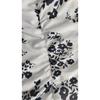 Printed Square Neck A-line Dress Women's Temperament Sexy Backless Slit Tied Dress Spring 2025