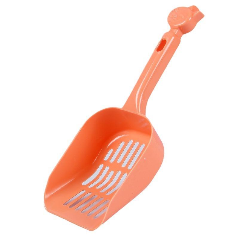 

Принадлежности для уборки за питомцами, Лопатка для кошачьего туалета, Пластиковая сетчатая лопатка для кошачьего туалета, Лопатка для кошачьих фекалий, Волшебный инструмент, Лопатка для туалета оранжевый