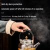Portable Electric Ceramic Tea Stove: Mini Water Boiler & Warmer for Health-Preserving Tea Brewing