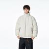 Giacca in Cotone con Cappuccio da Uomo Casual Larga Monocolore Versatile Invernale Nuova Ispessita Calda Antivento Giacca in Cotone
