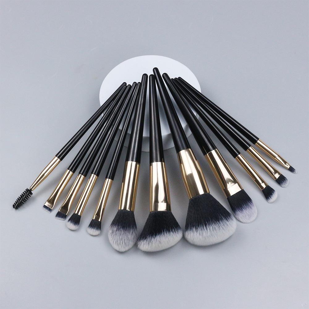 Complete Makeup Brush Set: Eyeshadow, Lip, Foundation, Concealer, Powder, Eyebrow Brushes