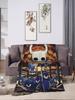 Hollow Knight Japanese Anime Flannel Blanket Soft Warm Throw for Kids Home Decor Bed Sofa Cover Autumn Winter