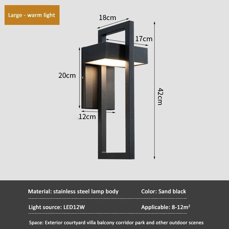 Outdoor Wall Lamps Simple Hollow Design Outdoor Lighting Garden Lights Corridor Porch Lights E27 Screw Wall Lamp lampara pared