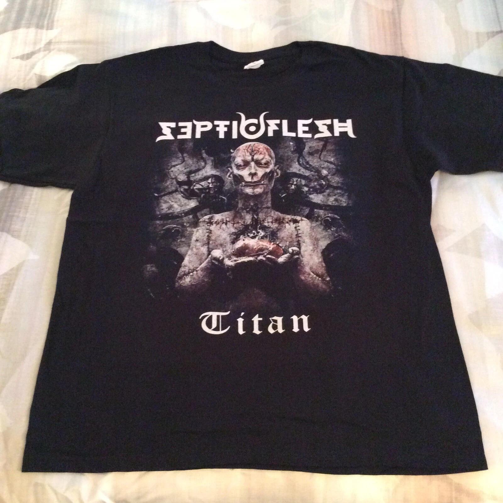 SEPTIC FLESH Titan Shirt XL,Azarath,The Chasm,Urgehal,Urfaust, Inquisition XL