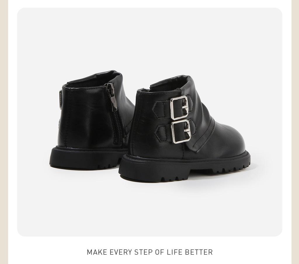 Wintermode für Mädchen Prinzessin Lederstiefel - Bequeme & Stilvolle Kleinkindschuhe