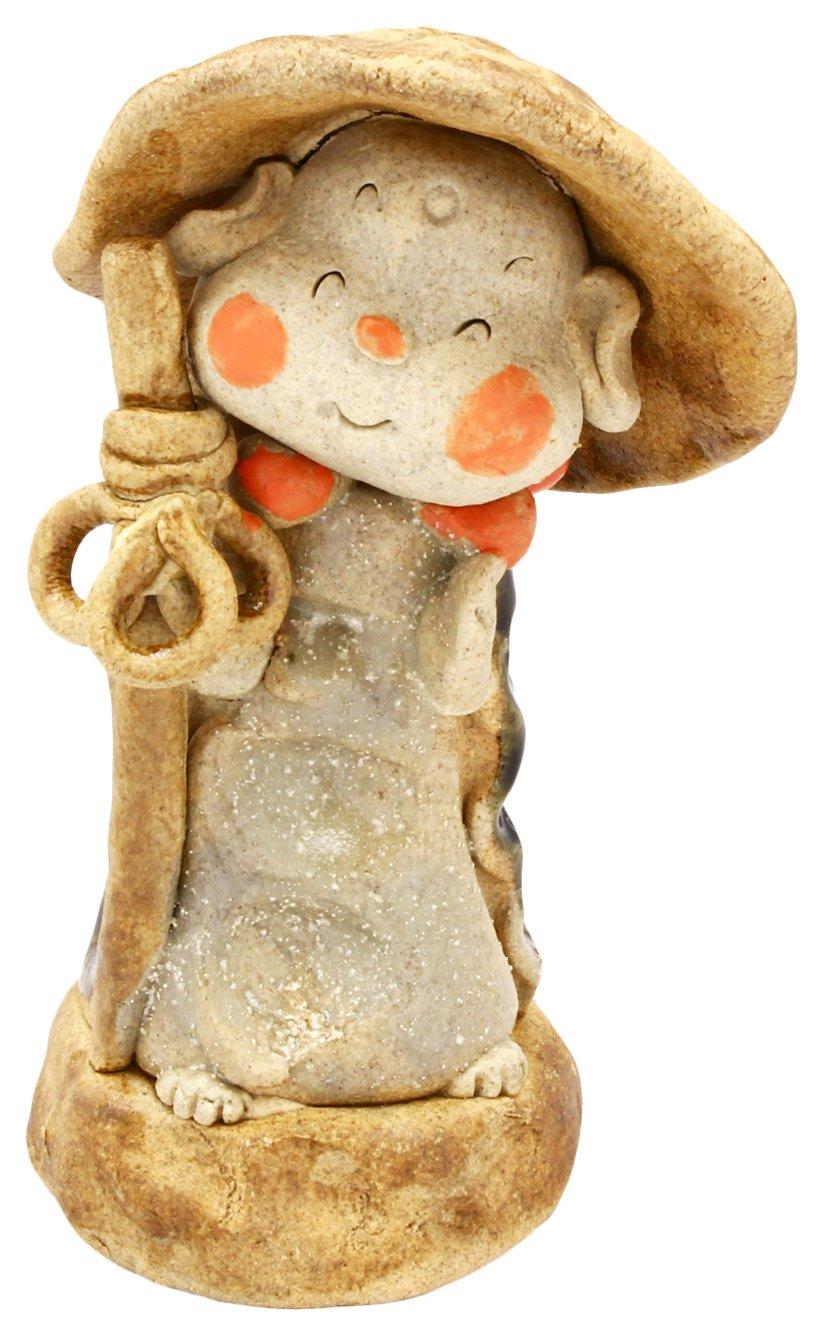 

Utsuwa Roan Mino ware Jizo statue hat by Tomoharu Hosokawa 536-0030