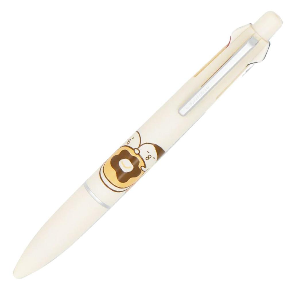 Mindwave Jetstream Character Ballpoint Pen Mechanical Multi-Pen 4&1 (4-color + 0.5mm Pencil) (Piyokomame Goodnight)