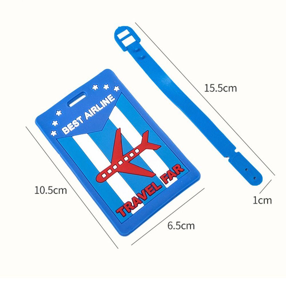 ID Ropes Aeroplane Baggage Labels Suitcase Labels Luggage Tags Bag Tag