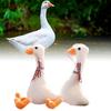 Cute Goose Plush Keychain Adorable Miniature Stuffed Animal Bag Charm 18cm