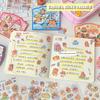 3 Blätter Transparent Kawaii Anime Capybara Aufkleber Cartoon Wasserdicht Capybara DIY Handbuch Dekoration Kinder Aufkleber Geschenke