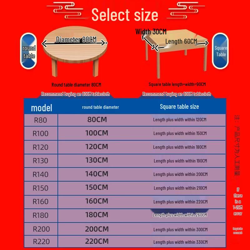 Einweg-Tischdecke aus Kunststoff mit Kordelzug