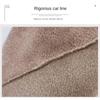 Wool Pullover Hat Imitation Mink Hair Bucket Hat New Ear Protection Cap