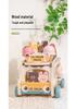 Wooden Ice Cream Cart: Educational Role-Playing Toy for Children