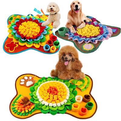 Tappetino Snuffle per Cani Domestici: Tappetino Alimentare a Consumo Energetico per Addestramento Cuccioli, Potenziamento dell'Intelligenza ed Esercizi di Attenzione
