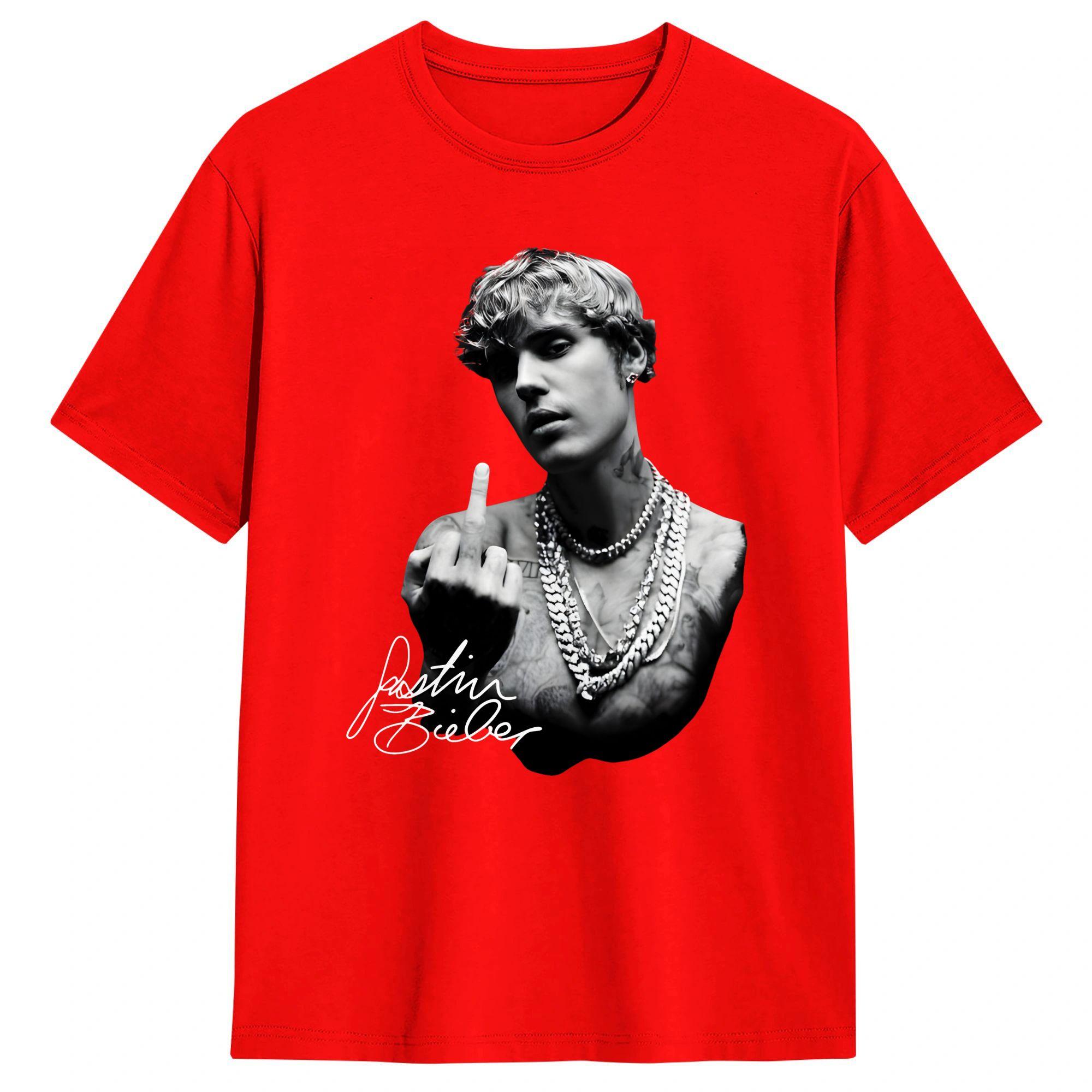 

JJustins BBiebers Bieberchella T Shirt Summer Hip Hop TShirts Cotton O Neck Plus Size 5XL Top Tees Short Sleeves Retro Tops S