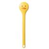 Kleiner gelber Enten Peeling-Badeschrubber mit weichen Borsten & langem Griff