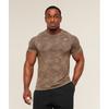 Gymshark Geo Seamless T shirT lifesTyle Brown    Archive Brown A5a2d Ndgn