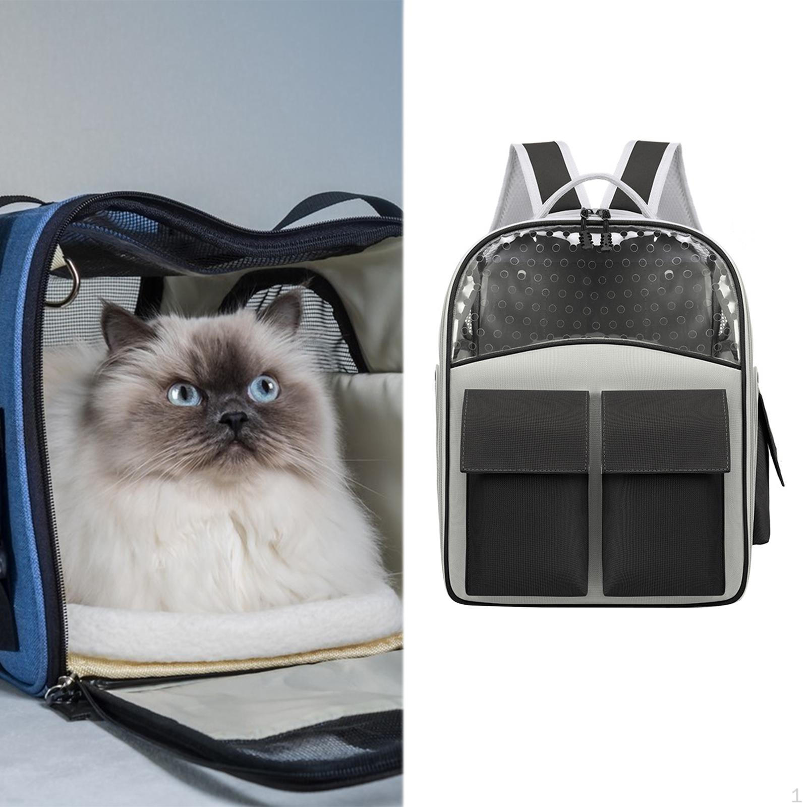 

Cat Backpack Carrier Bag, Breathable, Versatile Ventilated, Comfortable, Pet Backpack,
