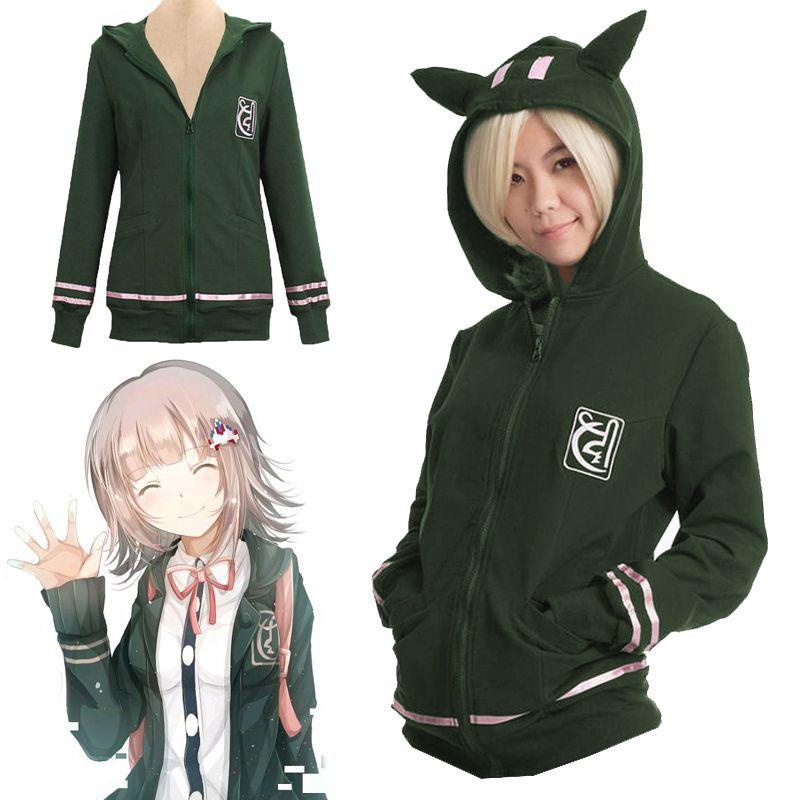 Danganronpa Chiaki Nanami Cosplay Kostüm Hoodie Mit Weichem Hochwertigem Material