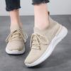 Breathable Mesh Women Running Shoes Lightweight Casual Sports Shoes Knitted Flats Walking Socks Shoes
