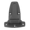 T Hinge Soft Close Tee Hinge Zinc Alloy T Strap Hinge Replacement for Toolbox Car Door Black