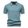 STORN Men's Breathable Polo Shirt Short Sleeve Solid Color Casual Polo Shirts for Men Lightweight Stretch Polo