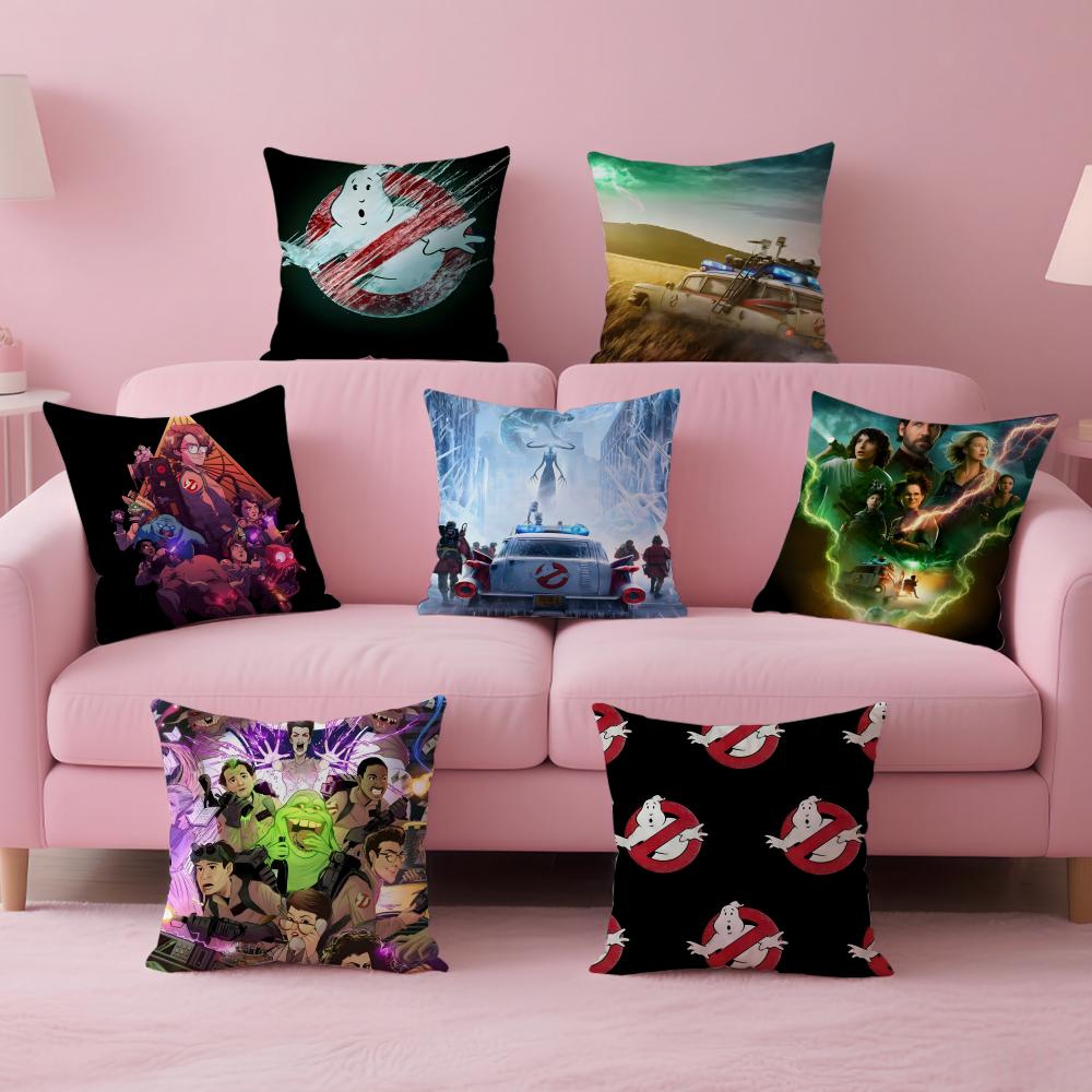 GGhostbusters AAfterlife Cartoon Cushion Cover Pillow Case Soft Friendly Fabric Concealed Zipper