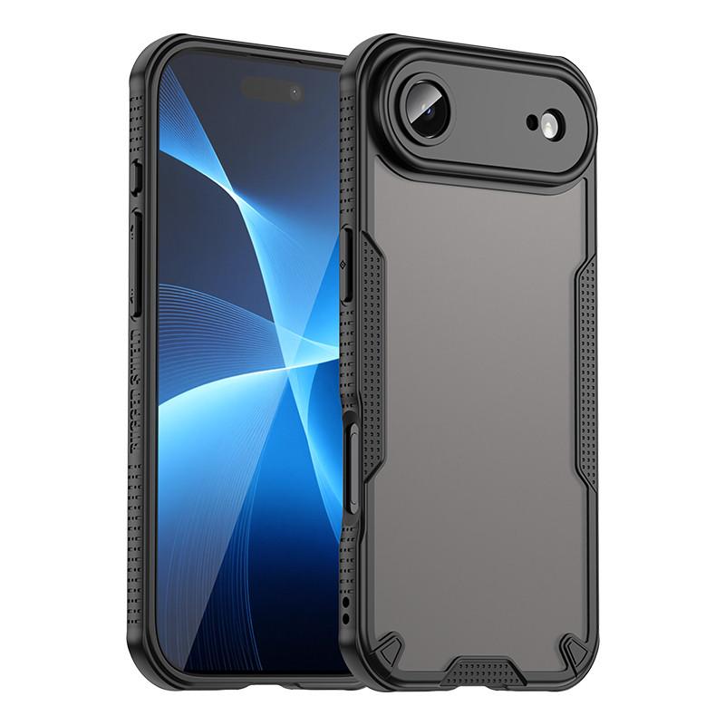 For iPhone Air-deksel iPhone 17 Air-deksel TPU-kant Slitesterk Matt Støtfanger Beskyttende Telefondeksler For iPhone 17 Pro Max Funda