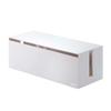 Yamazaki Cable Box Web L White Approximately Power Strip Storage 2707