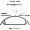 Ultra-Thin Non-Slip Flocked Clothes Hanger for Adults
