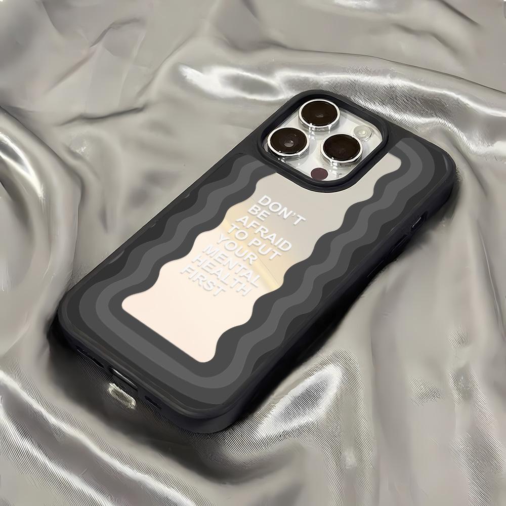 Mirror Phone Case for iPhone 15 11 13 14 for 15 16 Pro Max 12 13 16 Pro Cloud Flower and Animal Cute Style Phone Case