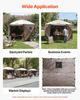 VEVOR Canopy Sidewalls, 1.73 X 1.48 M, Canopy Tent Walls with Waterproof and Sunlight Protection
