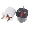 250V 13A Çok Fonksiyonlu Eu Avrupa - İngiltere Fiş Adaptörü 2 Pinli Güç Dönüştürücü Soket Seyahat Dubai Singapur Evrensel Adaptör
