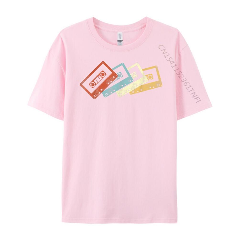 Retro Mixtape Cassette Mens Designer Clothes Mens Gifts Fashion T Shirt Unisex Luxury T-Shirt St Patrick's Day