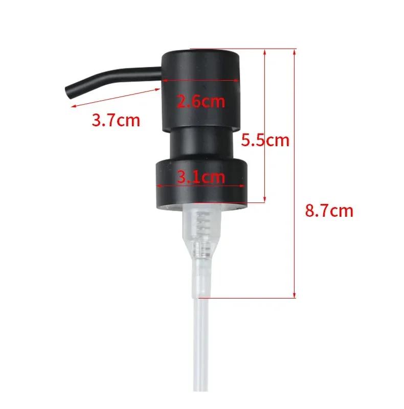 304 Stainless Steel Hand Soap Liquid Dispenser Nozzle for Bathroom Kitchen Foam Soap Products Bathroom Accessories