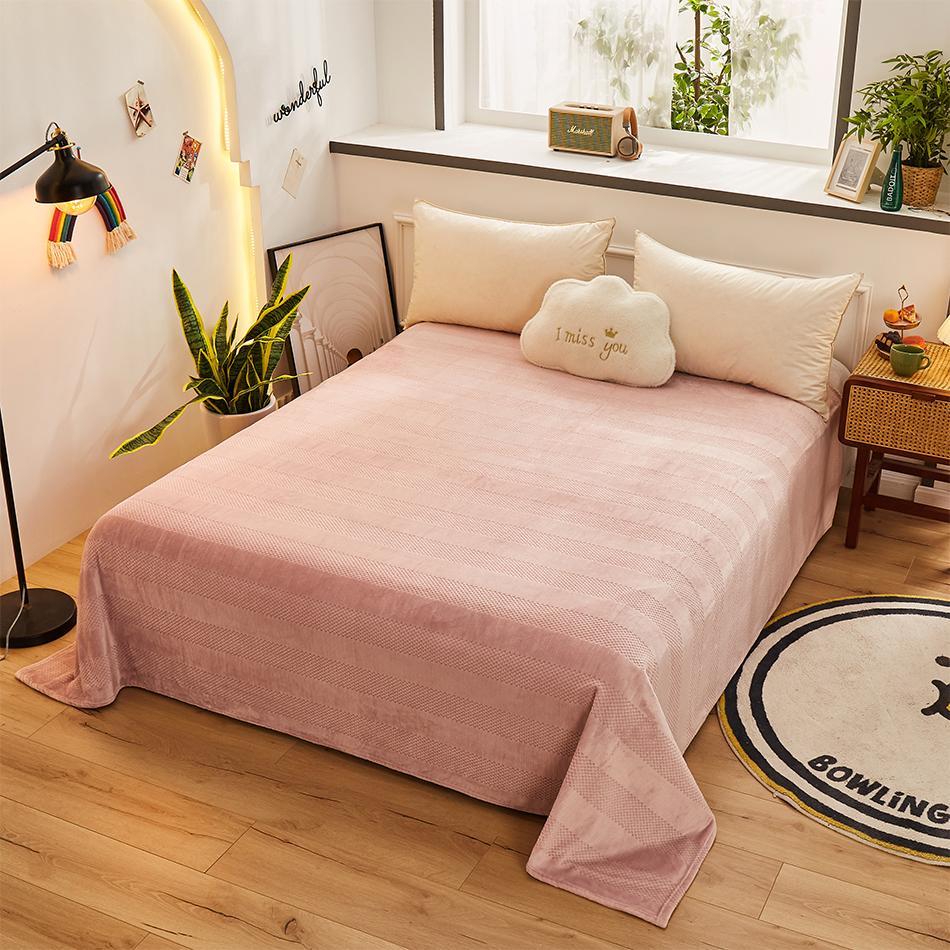 Winter Warm Hautfreundliche Fleece Tagesdecke Sofa Decke Flanell Atmungsaktive Überwurf Steppdecke Tagesdecke Bettlaken Couch Bettwäsche