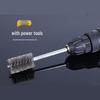 Electric Rust Removal & Polishing Tool with Stainless Steel Pipe Brush